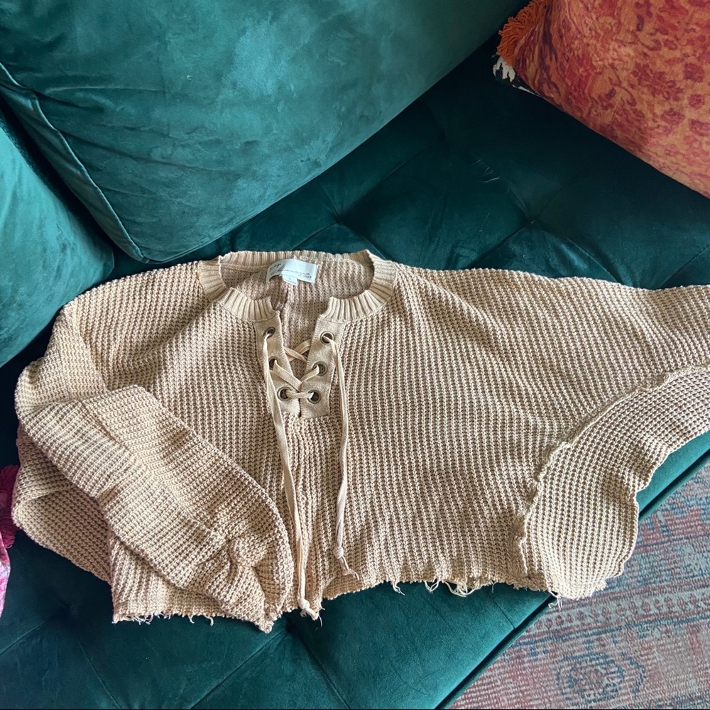 Vintage Havana waffle Sweater